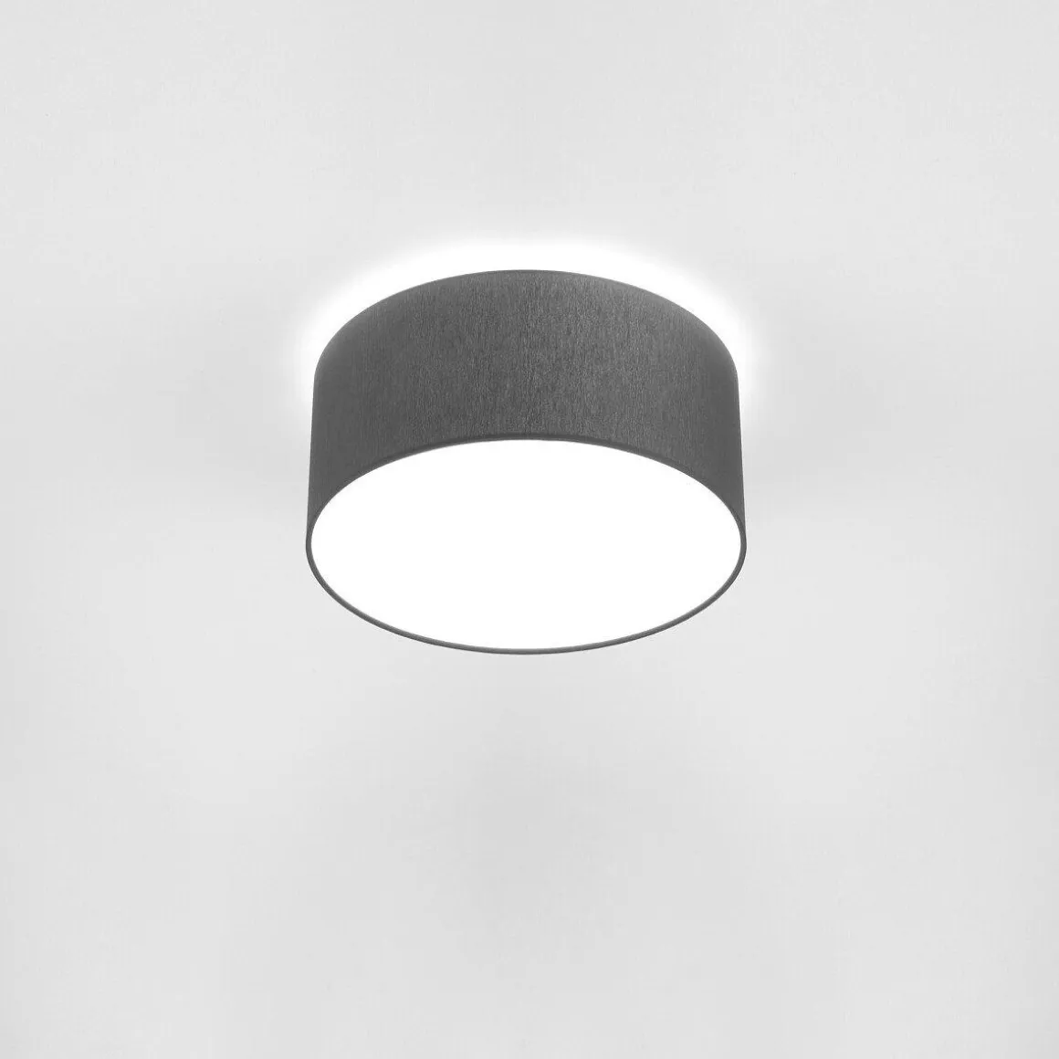 Cameron taklampe 35 cm - Grå