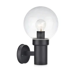 Caris vegglampe - Svart - Svart