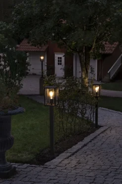Carpi stolpe utendørs 100 cm IP44 - Svart