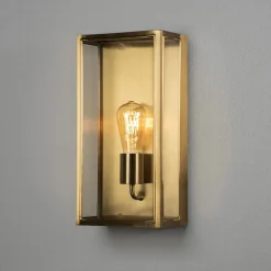 Carpi vegglampe utendørs H40 cm IP44 - Messing