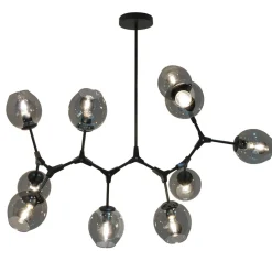 Cell taklampe - Røykfarget glass