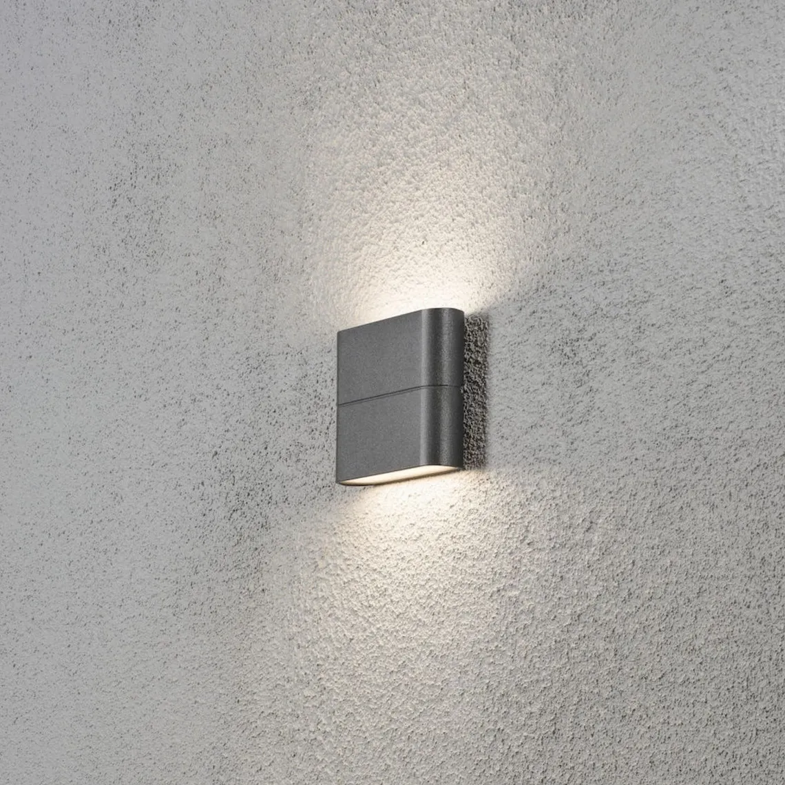 Chieri vegglampe 2x3W LED - Mørk grå