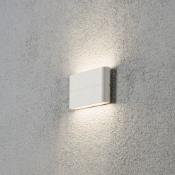 Chieri 2x6W vegglampe - Hvit