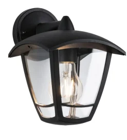 Classic vegglampe ned utendørs IP44