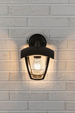 Classic vegglampe ned utendørs IP44