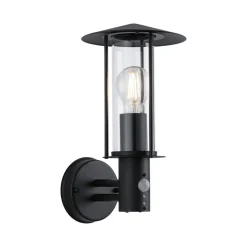Classic vegglampe opp utendørs IP44 - Med bevegelsessensor