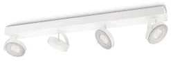 Clockwork myLiving spotskinne hvit warm glow