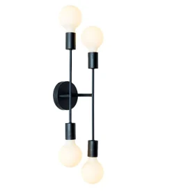 Cross tak/vegglampe 4 lys