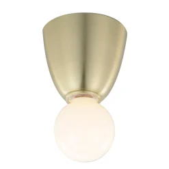 Cup 110 taklampe - Messingfarget