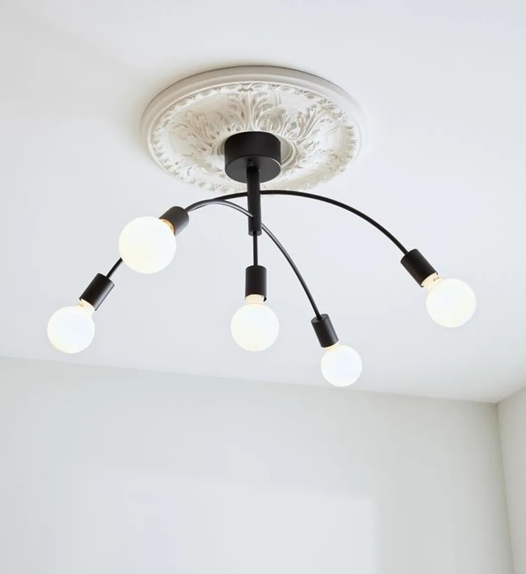 Cygnus taklampe 5L - Svart - Svart