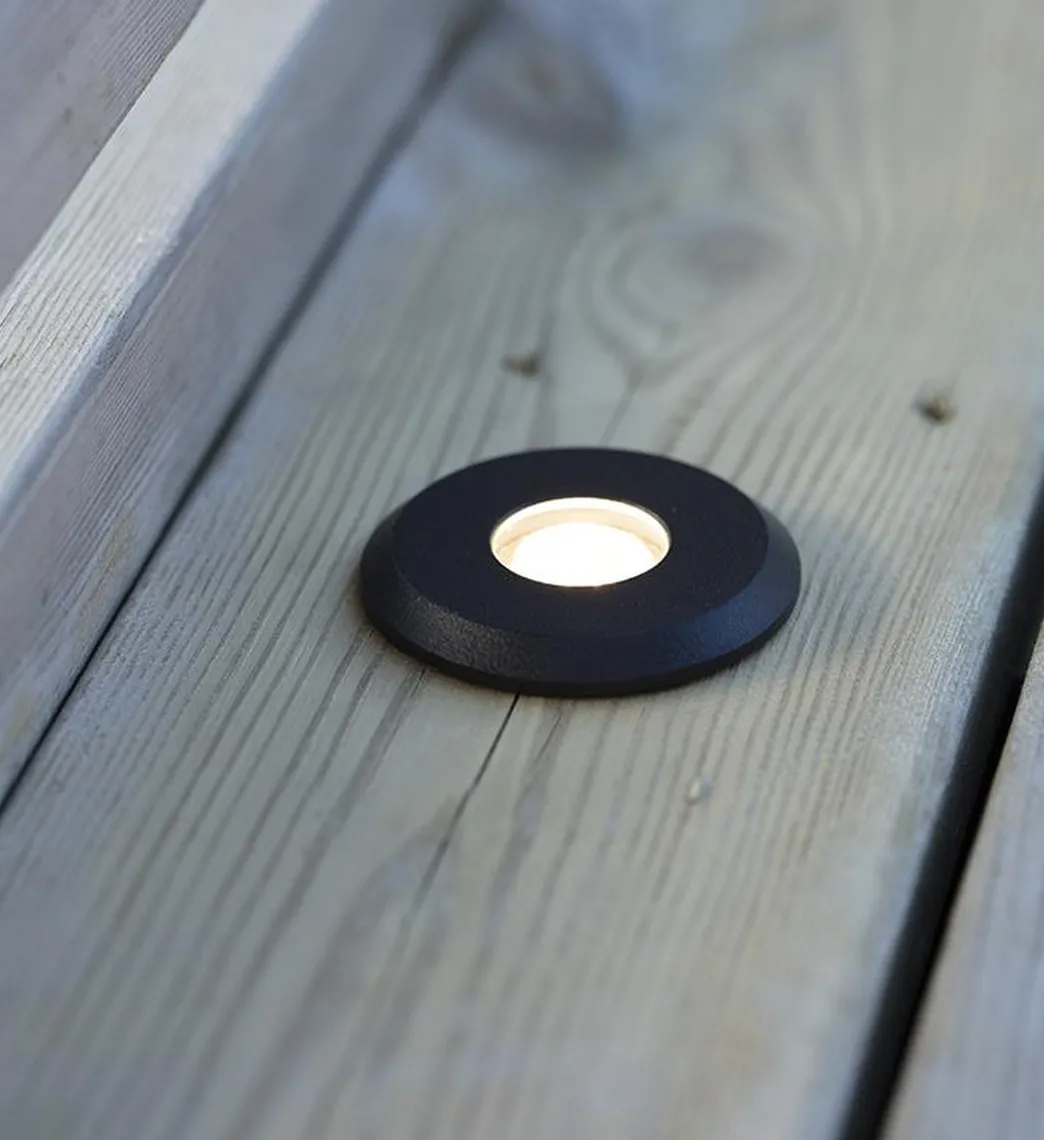 Decklight 3W - Garden 24 - Svart