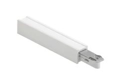 Designline Tube komplett 1,9 meter spotskinne med 5 spotter GU10 - Hvit
