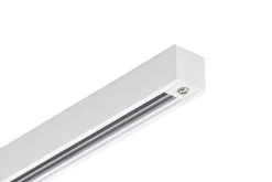 Designline Tube komplett 1,9 meter spotskinne med 5 spotter GU10 - Hvit