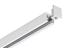 Designline Tube komplett 1,9 meter spotskinne med 4 spotter GU10 - Hvit