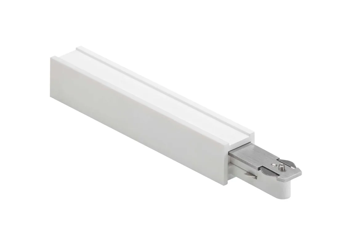 Designline Tube komplett 1,9 meter spotskinne med 3 spotter GU10 - Hvit