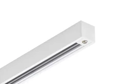 Designline Tube komplett 1,9 meter spotskinne med 3 spotter GU10 - Hvit