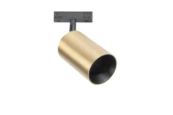 Designline Tube pro enkel spot GU10 - Messingfarget