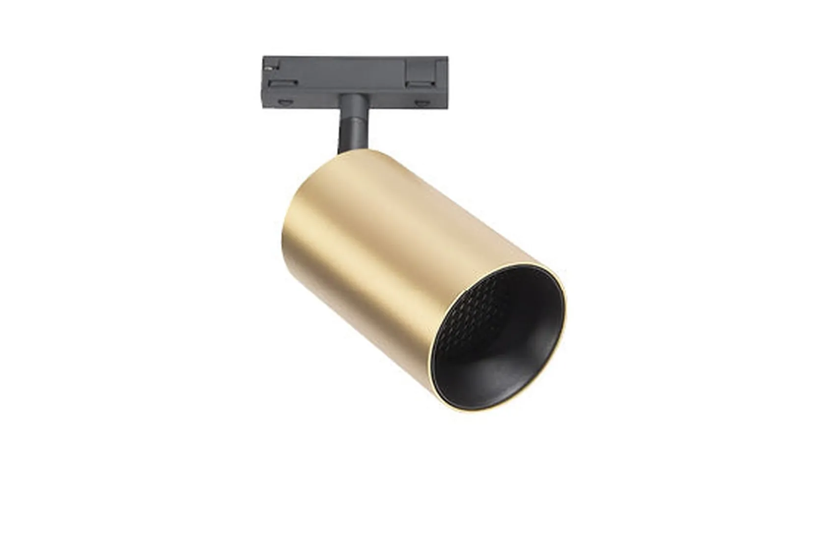 Designline Tube pro enkel spot GU10 - Messingfarget