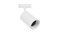 Designline Tube Pro komplett 1,9 meter spotskinne med 3 spotter GU10 - Hvit