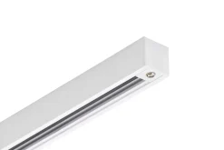 Designline Tube Pro komplett 1,9 meter spotskinne med 5 spotter GU10 - Hvit