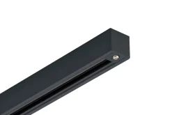 Designline Tube Pro komplett 1.9 meter spotskinne med 5 spotter GU10 - Svart/Titanium