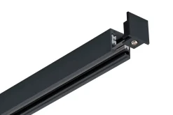 Designline Tube Pro komplett 1.9 meter spotskinne med 5 spotter GU10 - Svart/Titanium