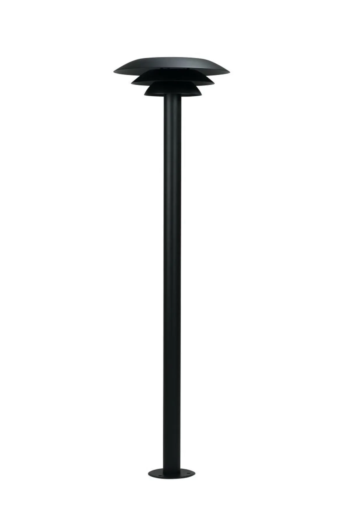 DL25 utendørs stolpe 90 cm IP44 - Svart