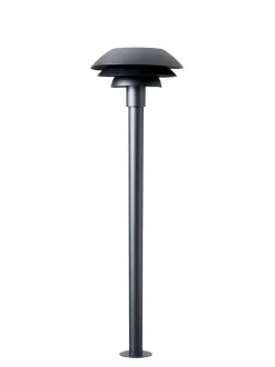 DL31 utendørs stolpe 100 cm IP44 - Svart