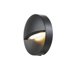Downunder round vegglampe utendørs 4,3W 3000/4000 Kelvin IP65
