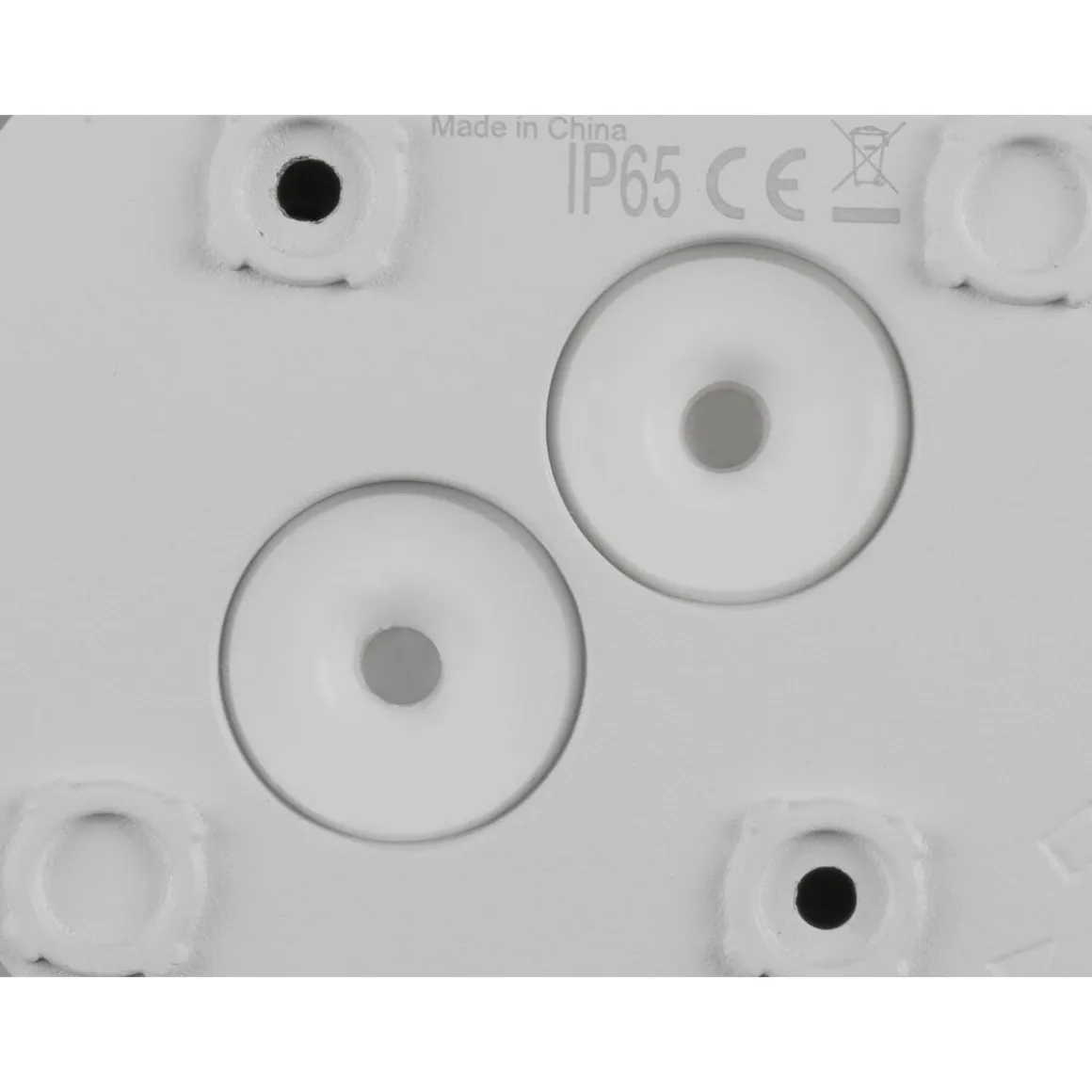 D-ring 16 cm vegglampe utendørs 7,5W 2700/3000 kelvin IP65 - dimbar