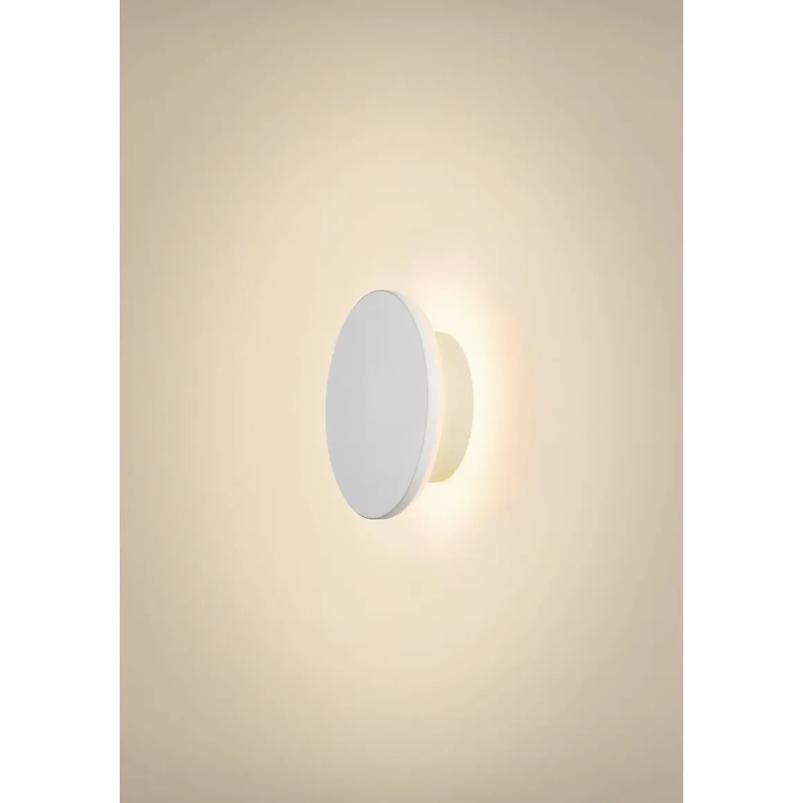 D-ring 16 cm vegglampe utendørs 7,5W 2700/3000 kelvin IP65 - dimbar