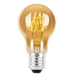 Ecolux E27 Spiral filament 4W 2200K 60 mm dimbar - Amber