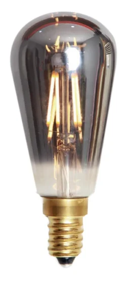 Edison lanterne mini dimbar led e14 - Smoke