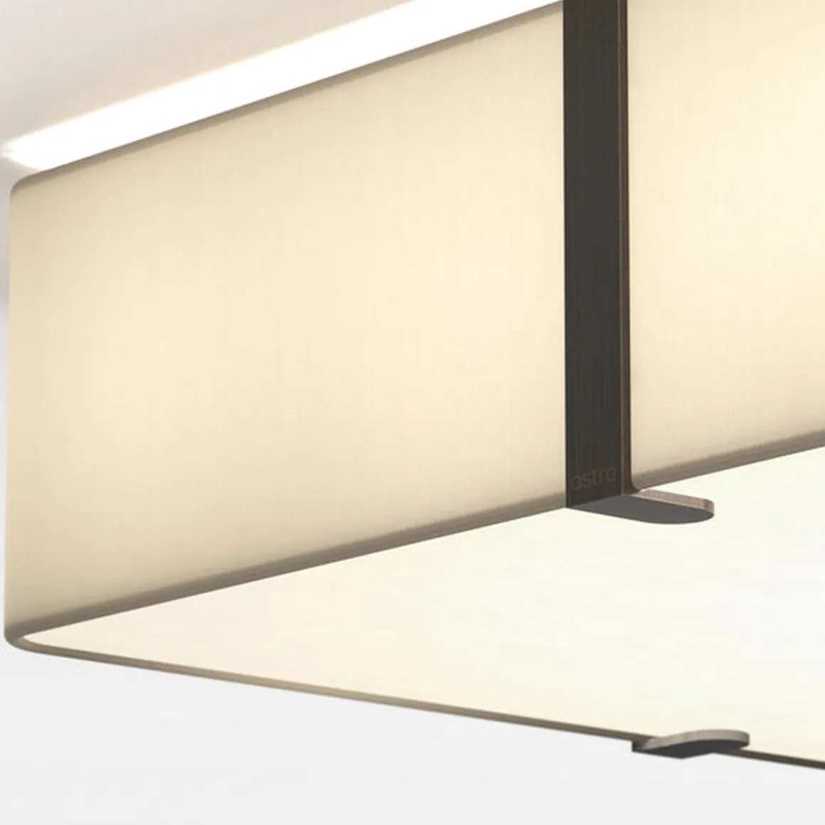Elba Square 500 taklampe