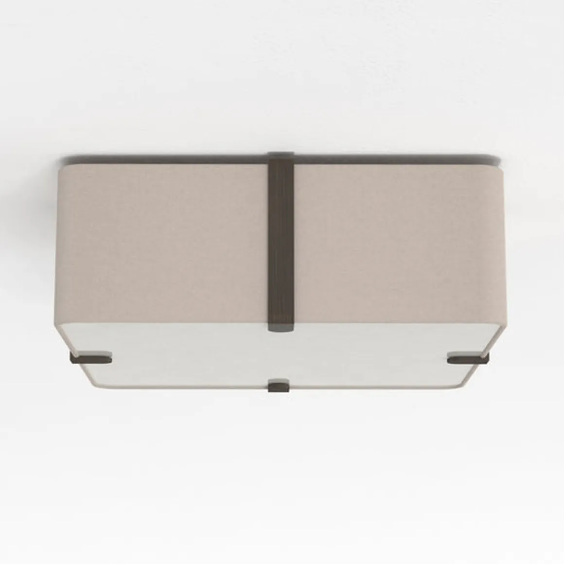 Elba Square 350 taklampe