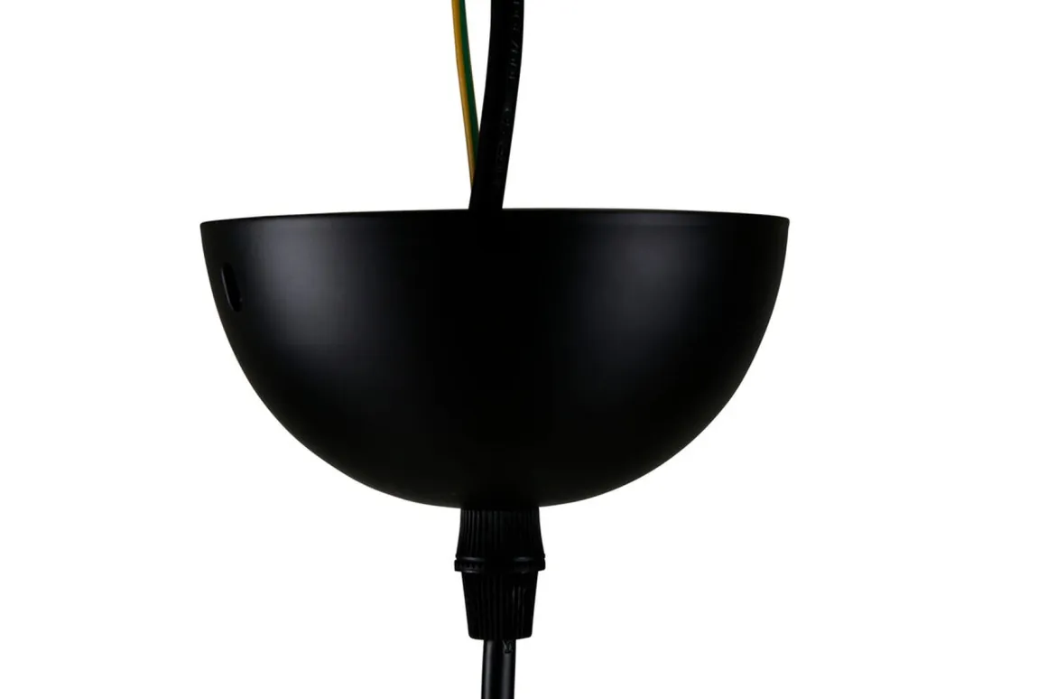 Elda takpendel 16 cm - Svart/Kobber