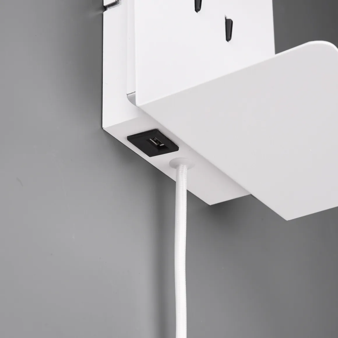 Element vegglampe - Hvit