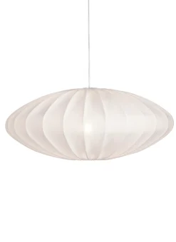 Ellipse 65 taklampe Hvit Lin