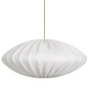 Ellipse 80 taklampe Lin Hvit