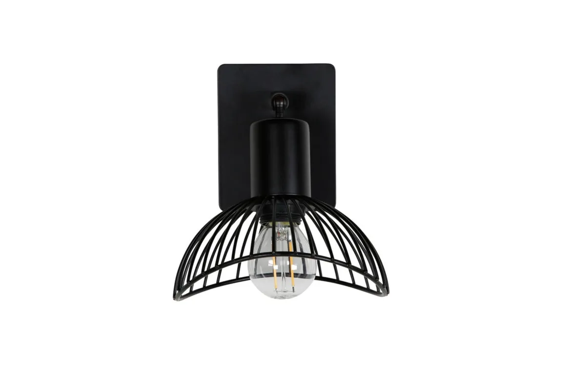 Elsa justerbar vegglampe - Svart