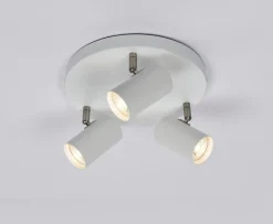 Era taklampe med 3 spotter - Hvit
