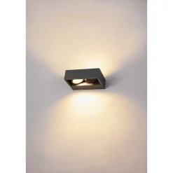 Eskina frame dobbel vegglampe utendørs 27W 3000/4000 Kelvin IP65