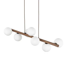 Estera wood takpendel 7-lys