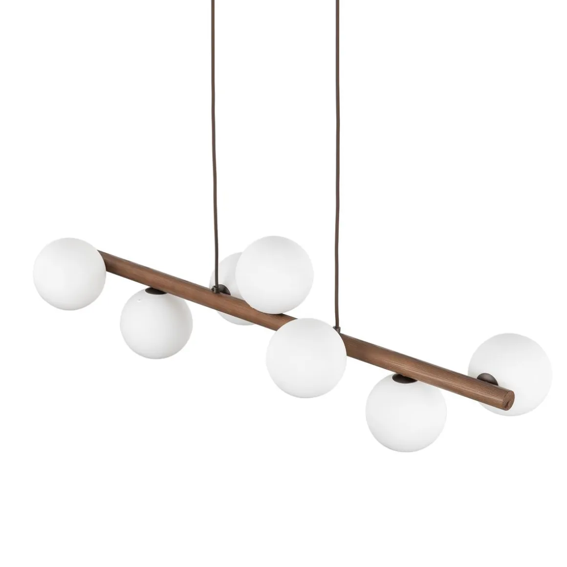 Estera wood takpendel 7-lys