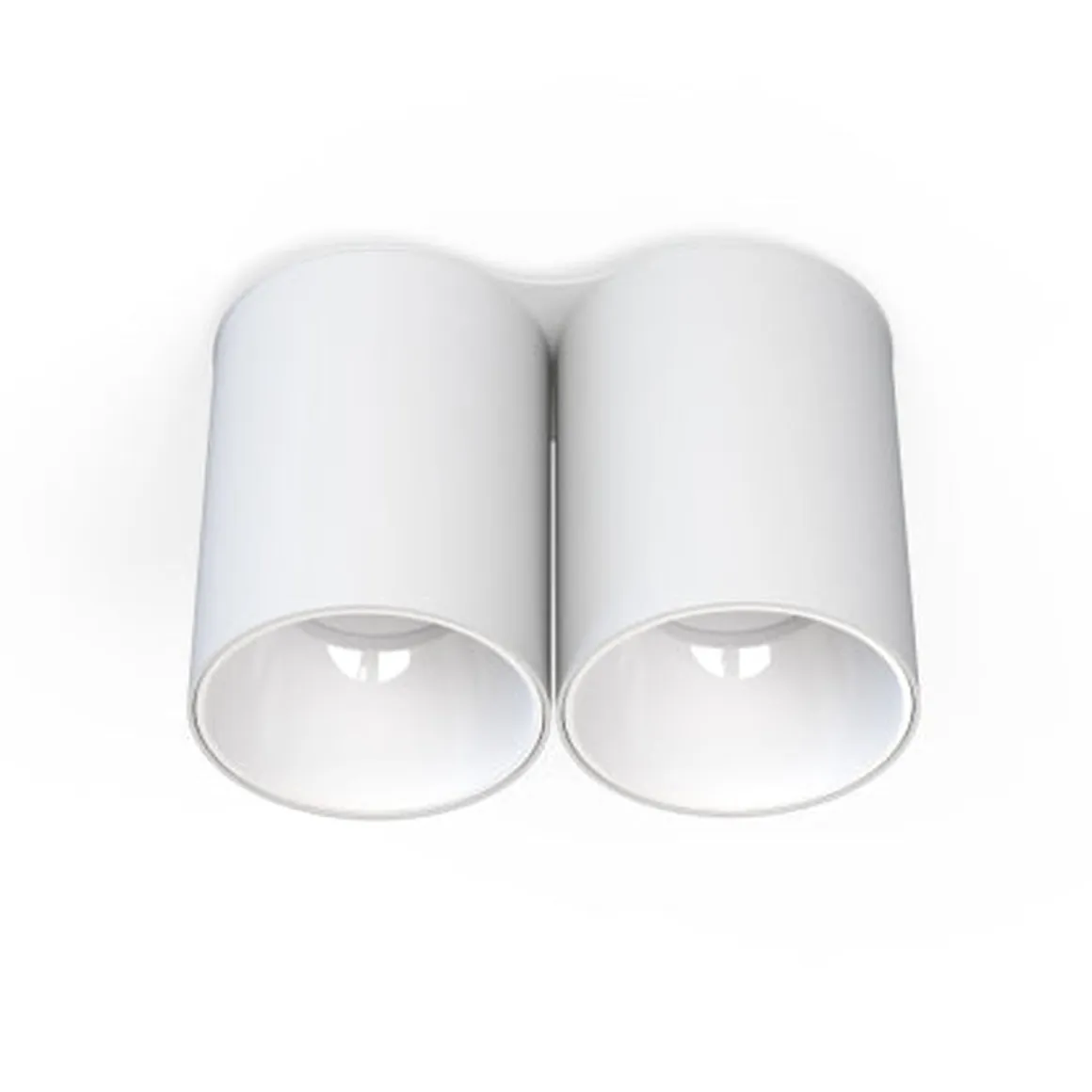 Eye tone dobbel takspot - Hvit