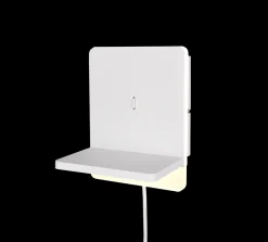 Fairfield vegglampe 9W 3000 Kelvin med USB - 3-step dim
