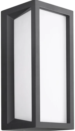 Faro 250 vegglampe utendørs Colour Switch 9W IP65 Dimbar - Antrasitt grå