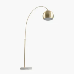 Feliciani gulvlampe 175 cm - Messing/Marmor