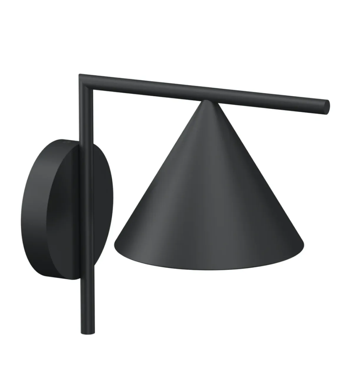 Flos Captain Flint utendørs vegglampe - svart