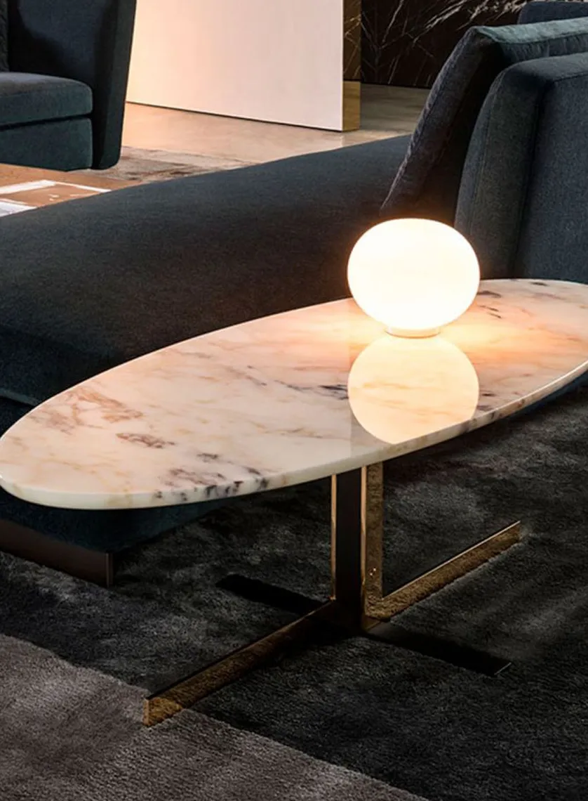 Flos Glo-Ball Basic Zero bordlampe 19cm - med dimmer